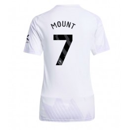 Manchester United Mason Mount #7 Uit tenue Dames 2025-26 Korte Mouw
